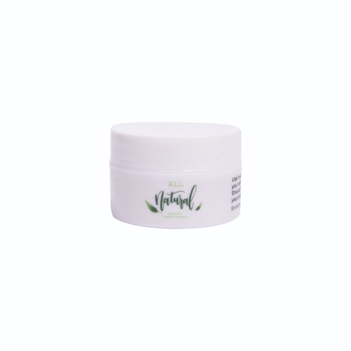 All Natural Dark Circles Eye Cream